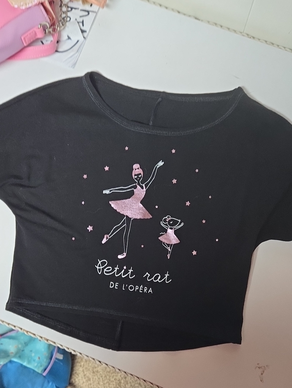 🧑‍🩰 TEMPS DANSE Ballet Crop Top